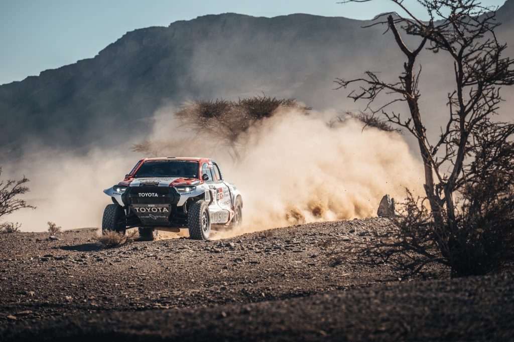 Race Car in the desert